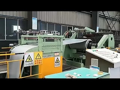 Lijn voor het verwerken van gegalvaniseerd staalplaat